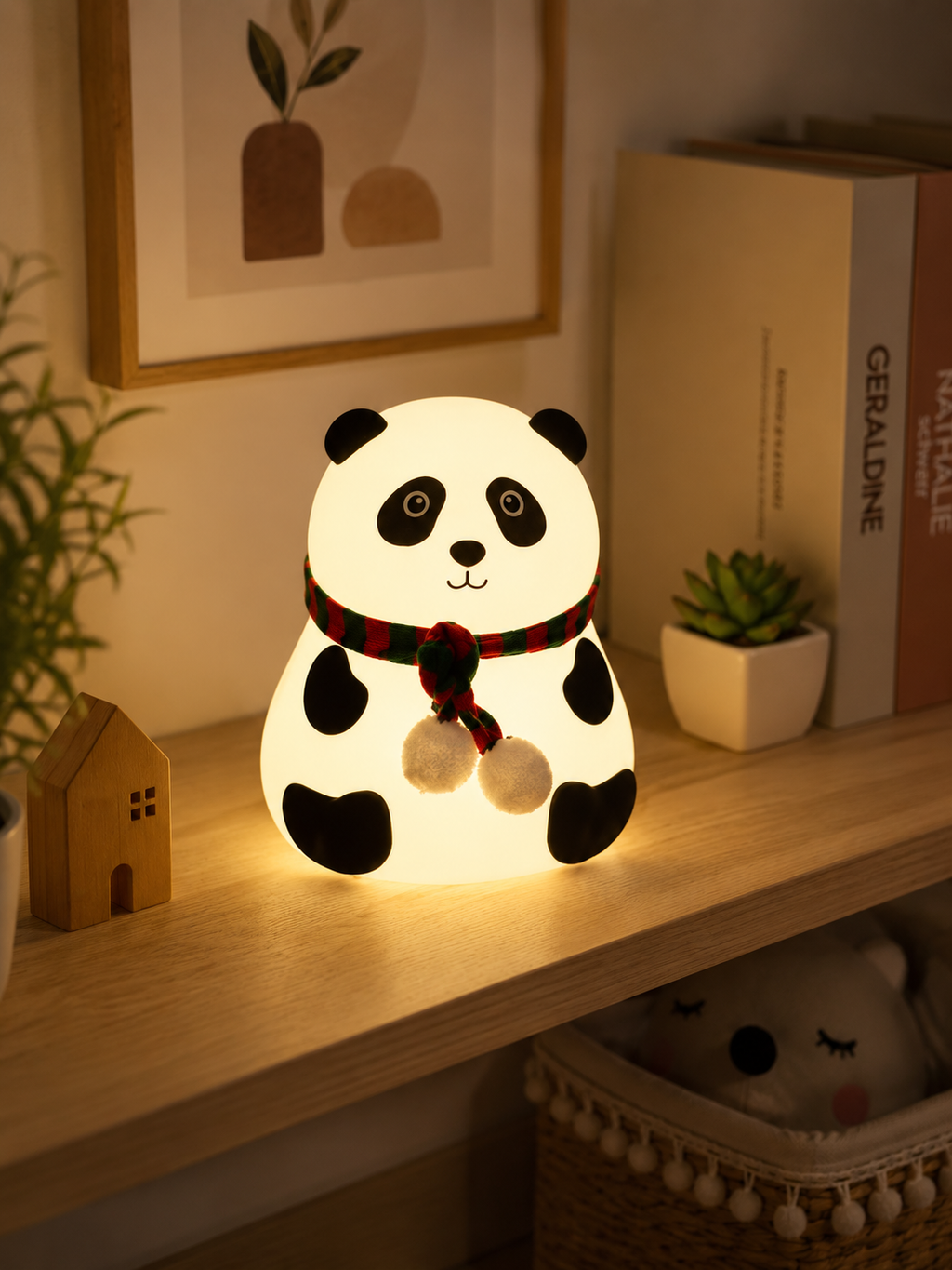 Cute Panda Night Light
