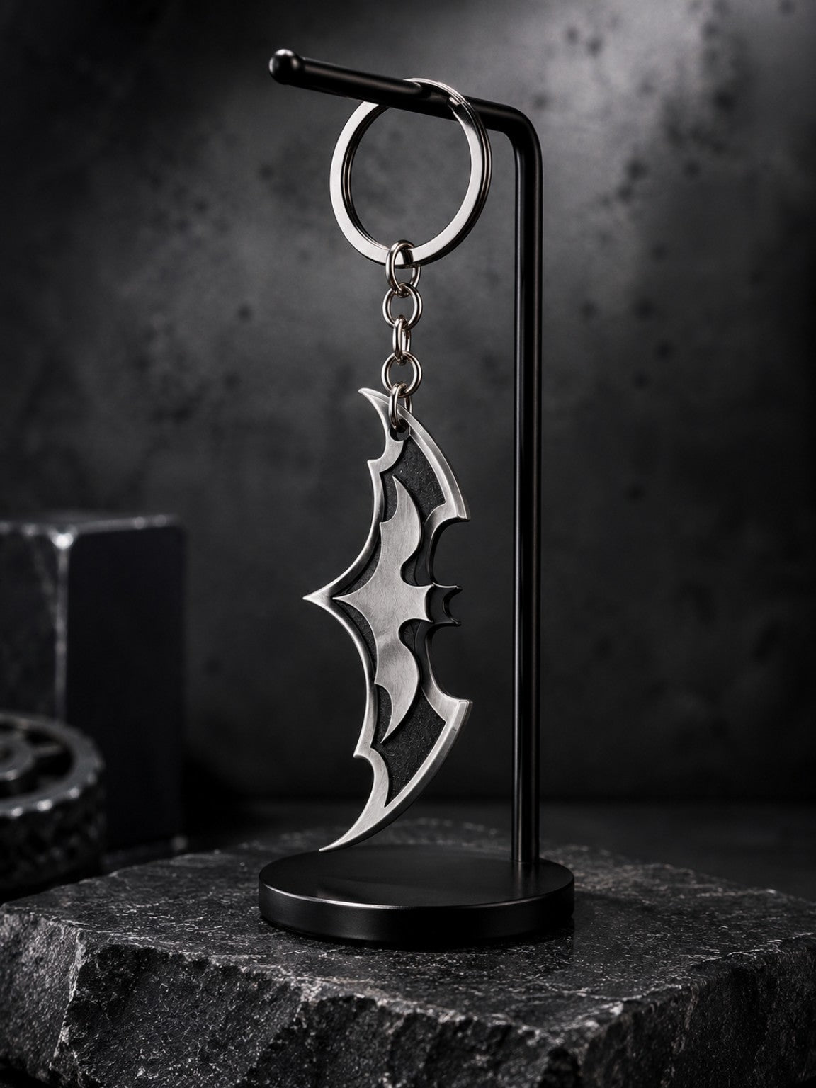 Metal Batman Keychain