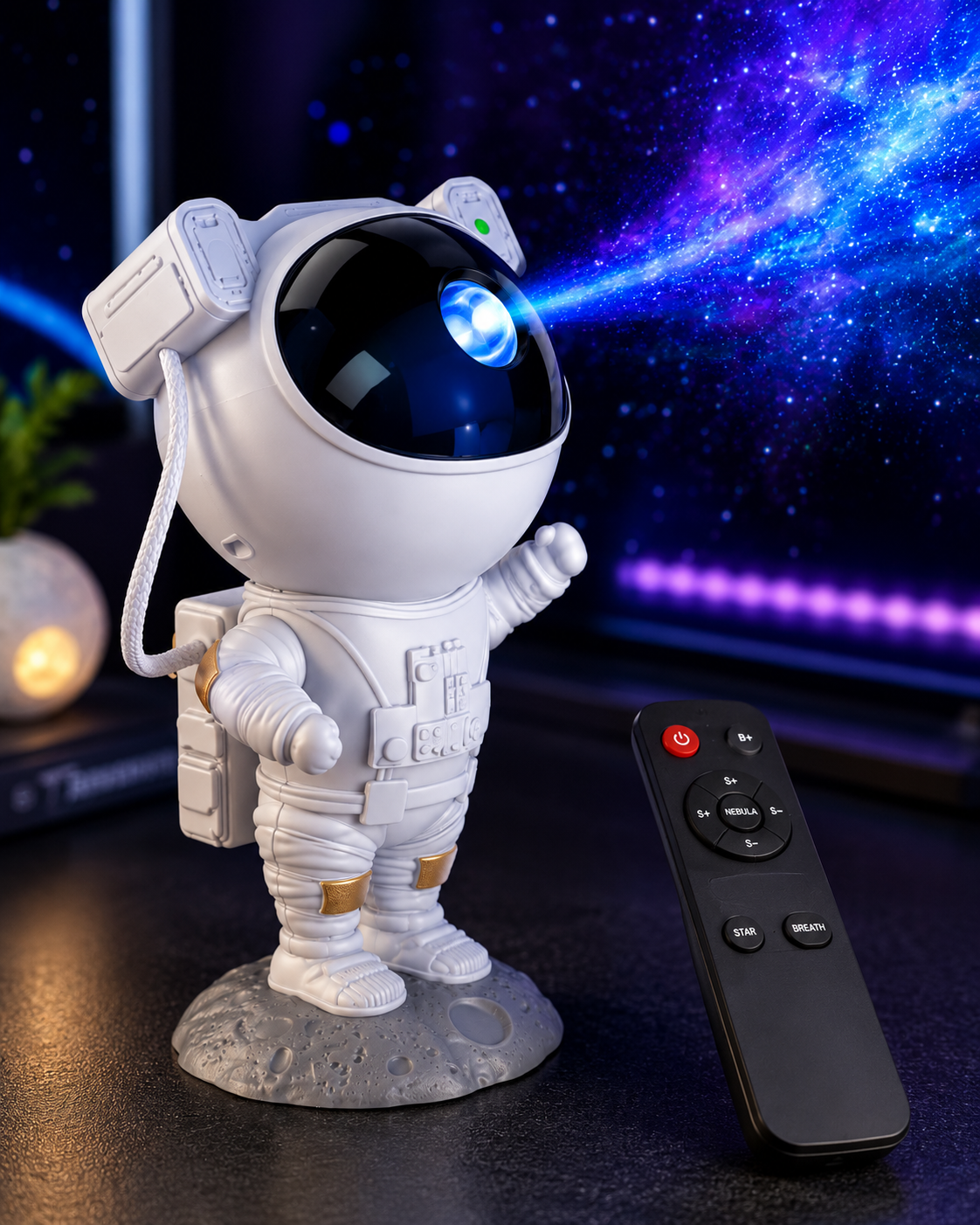 Astronaut Galaxy Projector Lamp