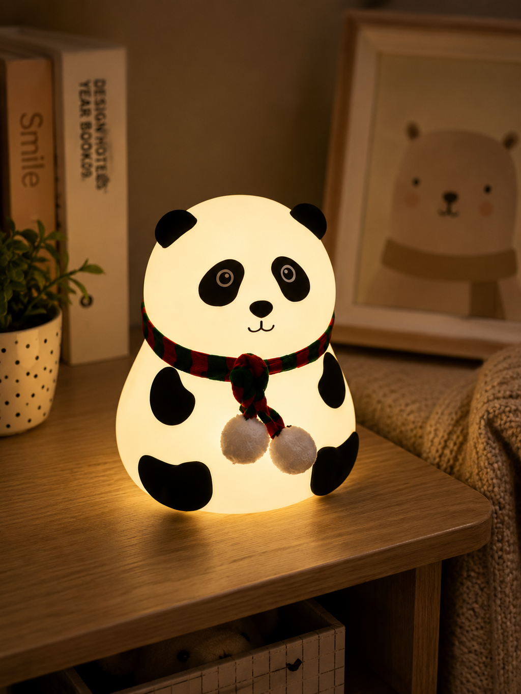 Cute Panda Night Light