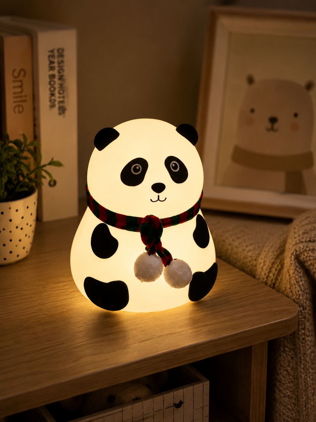Cute Panda Night Light