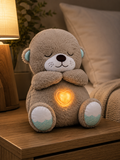 Cute Breathing Musical Teddy Bear