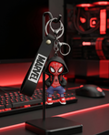 Spider-Man Hooded Cartoon Keychain