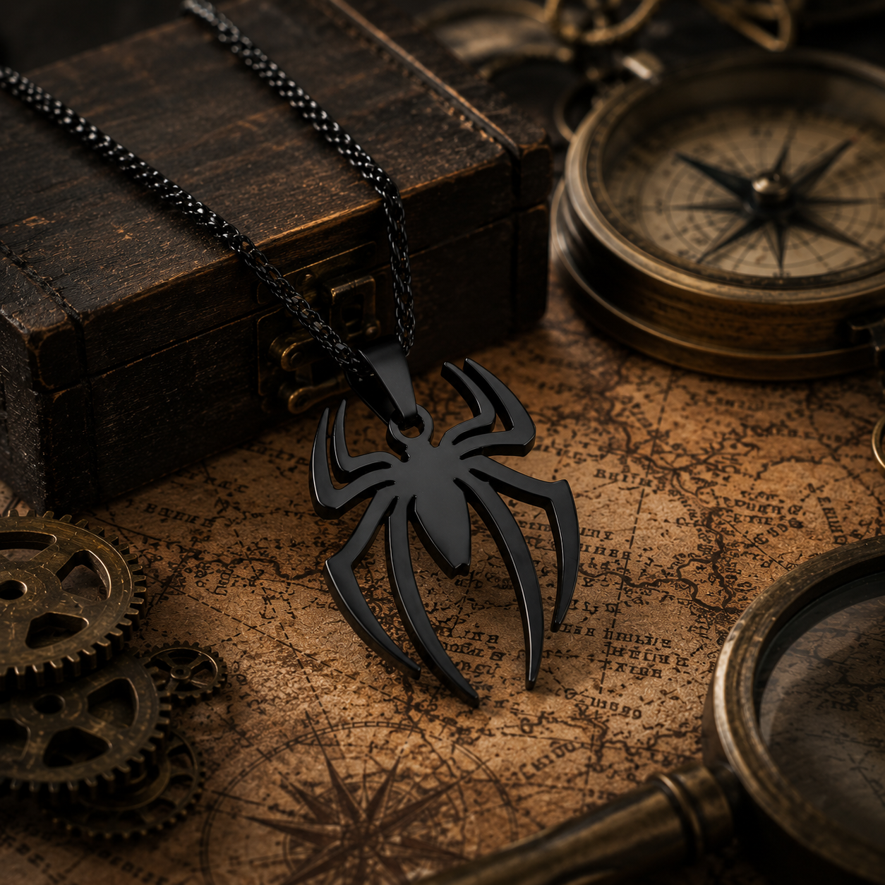 Spider Necklace | Spiderman Pendant