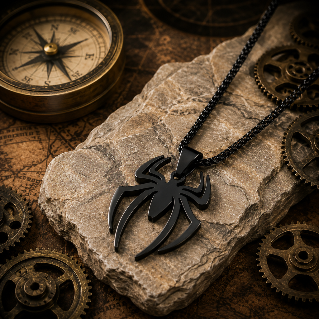 Spider Necklace | Spiderman Pendant