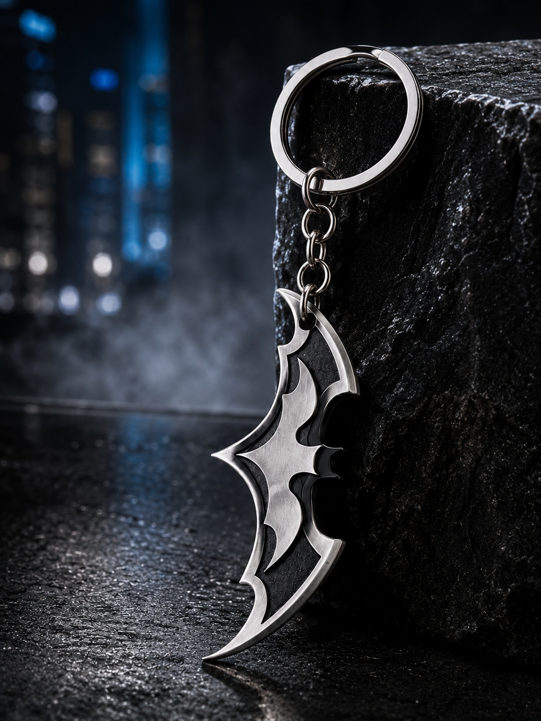 Metal Batman Keychain